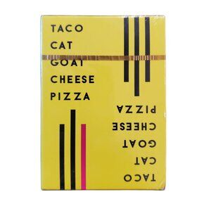 Taco Cat Goat Cheese Pizza Card Game by Dolphin Hat Games, Ages 8+ NEW SEALED